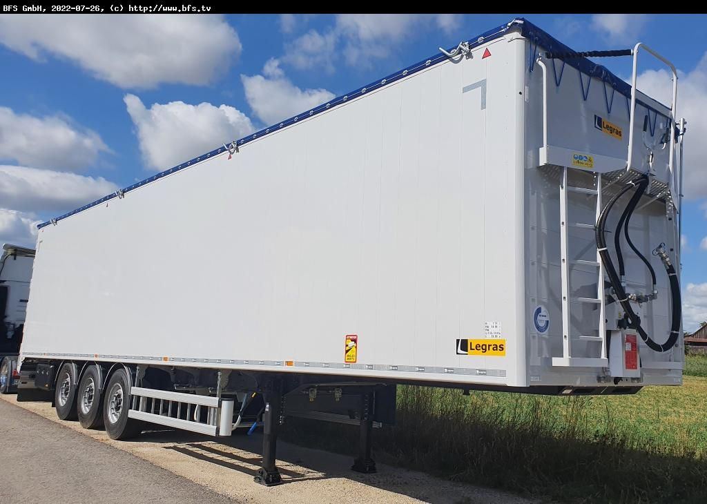 Legras Schubboden FMA LEICHT 91,4 m³, 7mm, 2/2, Seitens - 워킹 플로어 세미 트레일러 : 사진 1 Legras Schubboden FMA LEICHT 91,4 m³, 7mm, 2/2, Seitens - 워킹 플로어 세미 트레일러 : 사진 1