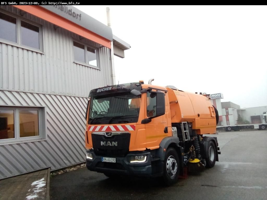 MAN TGM 18.250 4x2 BL Bucher V65_Twin - 거리 청소 차량 : 사진 1 MAN TGM 18.250 4x2 BL Bucher V65_Twin - 거리 청소 차량 : 사진 1