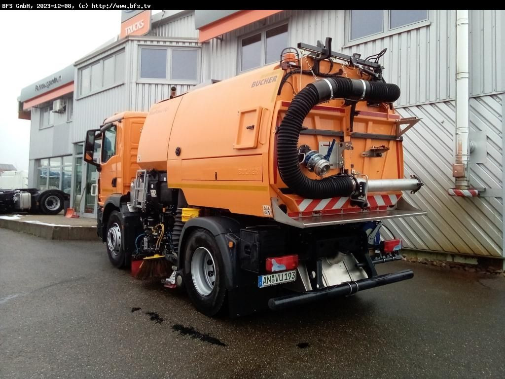 MAN TGM 18.250 4x2 BL Bucher V65_Twin - 거리 청소 차량 : 사진 3 MAN TGM 18.250 4x2 BL Bucher V65_Twin - 거리 청소 차량 : 사진 3
