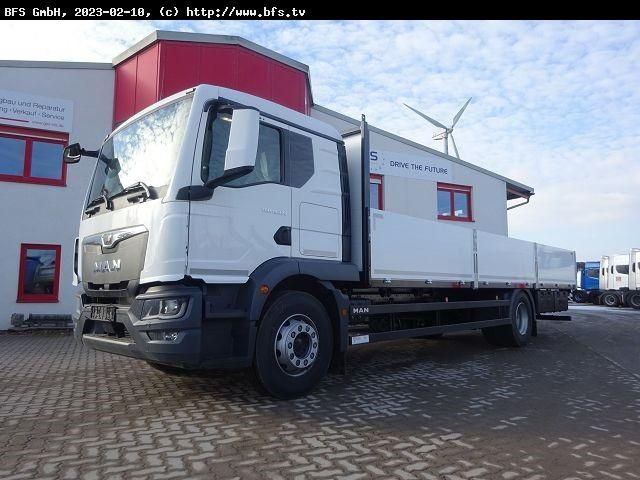 MAN TGM (TG3) 18.320 4x2 BL CH Langmaterialträger, P - 드롭사이드/ 플랫베드 트럭 : 사진 1 MAN TGM (TG3) 18.320 4x2 BL CH Langmaterialträger, P - 드롭사이드/ 플랫베드 트럭 : 사진 1
