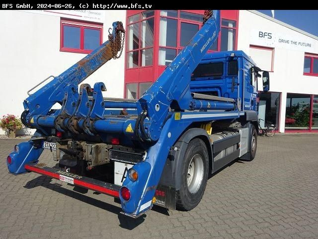 MAN TGS 18.460 4x2 BL AK 12 MT I.S.A.R. Folgesteueru - 스킵 로더 트럭 : 사진 2 MAN TGS 18.460 4x2 BL AK 12 MT I.S.A.R. Folgesteueru - 스킵 로더 트럭 : 사진 2