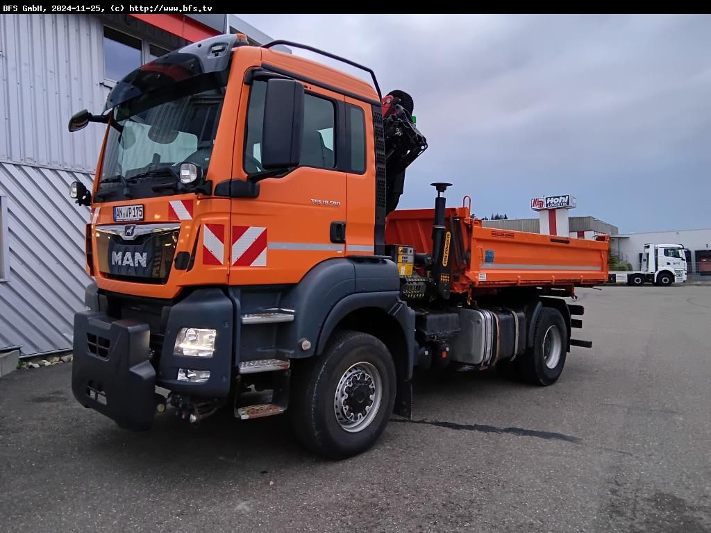 MAN TGS 18.500 4x4 BL Palfinger, WiDi, Hydrodrive - 덤프트럭 : 사진 1 MAN TGS 18.500 4x4 BL Palfinger, WiDi, Hydrodrive - 덤프트럭 : 사진 1