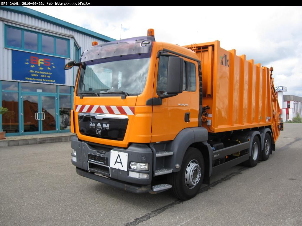 MAN TGS 28.320 6x2-4 BL Sperrmüll Haller M21 x1 C oh - 쓰레기차 : 사진 1 MAN TGS 28.320 6x2-4 BL Sperrmüll Haller M21 x1 C oh - 쓰레기차 : 사진 1