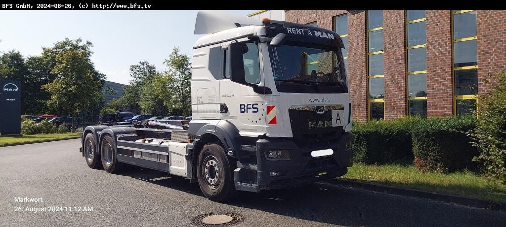 MAN TGS (TG3) 26.510 6x2-4 BL CH HIAB - 후크 리프트 트럭 : 사진 1 MAN TGS (TG3) 26.510 6x2-4 BL CH HIAB - 후크 리프트 트럭 : 사진 1