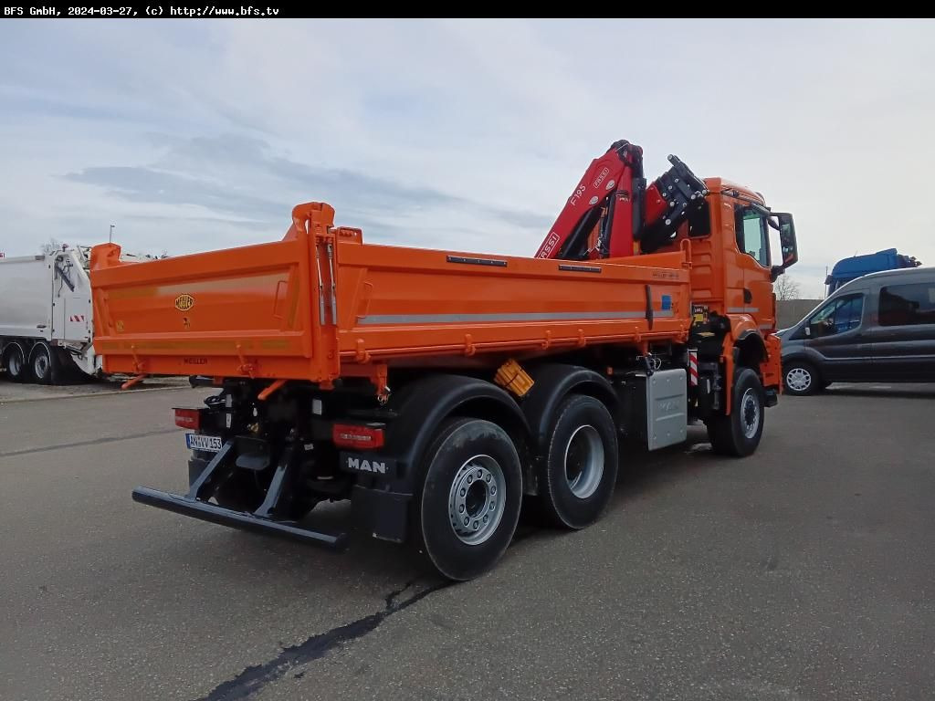MAN TGS (TG3) 28.510 6x4-4 BL CH WiDi Fassi 15mt - 덤프트럭 : 사진 2 MAN TGS (TG3) 28.510 6x4-4 BL CH WiDi Fassi 15mt - 덤프트럭 : 사진 2