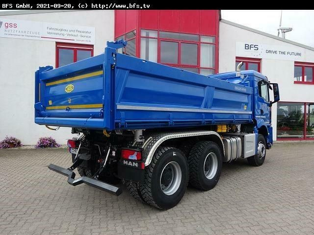 MAN TGS (TG3) 33.470 6x4 BB 3-Achsen, 3-Seiten Meill - 덤프트럭 : 사진 3 MAN TGS (TG3) 33.470 6x4 BB 3-Achsen, 3-Seiten Meill - 덤프트럭 : 사진 3
