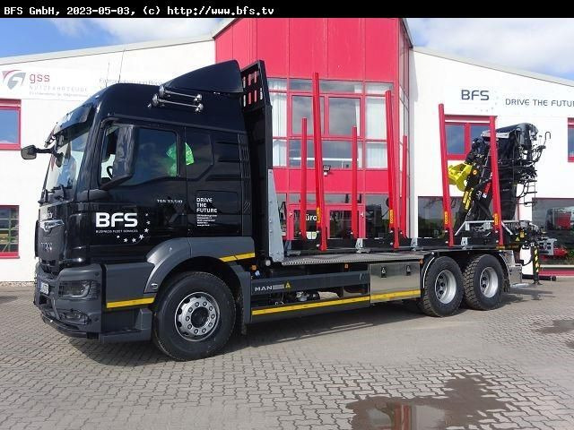 MAN TGS (TG3) 33.510 6x4 BL CH Loglift Holzladekran - 목재 트럭 : 사진 2 MAN TGS (TG3) 33.510 6x4 BL CH Loglift Holzladekran - 목재 트럭 : 사진 2