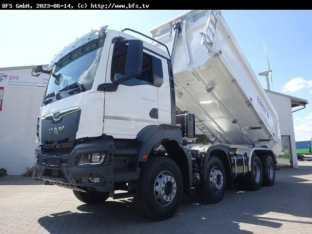 MAN TGS (TG3) 35.470 8x4 BB CH Hinterkipper Stahl H - 스킵 로더 트럭 : 사진 1 MAN TGS (TG3) 35.470 8x4 BB CH Hinterkipper Stahl H - 스킵 로더 트럭 : 사진 1