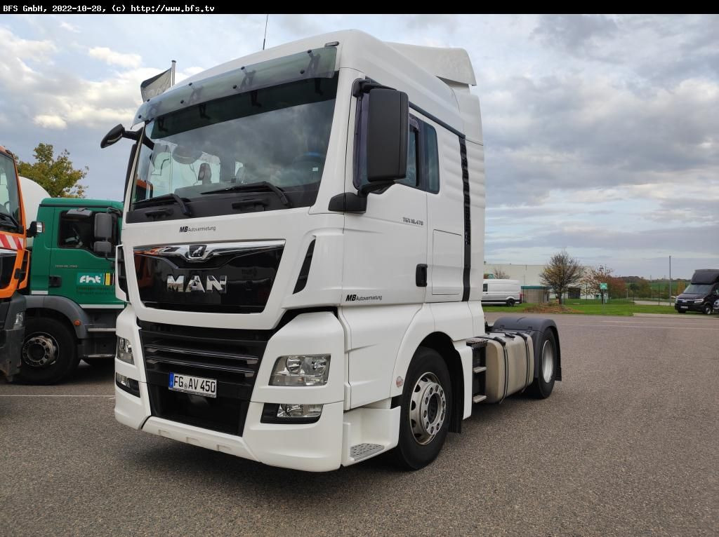 MAN TGX 18.470 4x2 BLS Sattelzugamschine Standard - 트랙터 유닛 : 사진 1 MAN TGX 18.470 4x2 BLS Sattelzugamschine Standard - 트랙터 유닛 : 사진 1