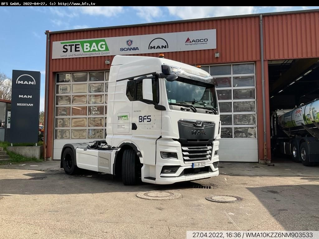 MAN TGX (TG3) 18.510 4x2 LL SA 2 Kreis Kipphydraulik - 트랙터 유닛 : 사진 1 MAN TGX (TG3) 18.510 4x2 LL SA 2 Kreis Kipphydraulik - 트랙터 유닛 : 사진 1