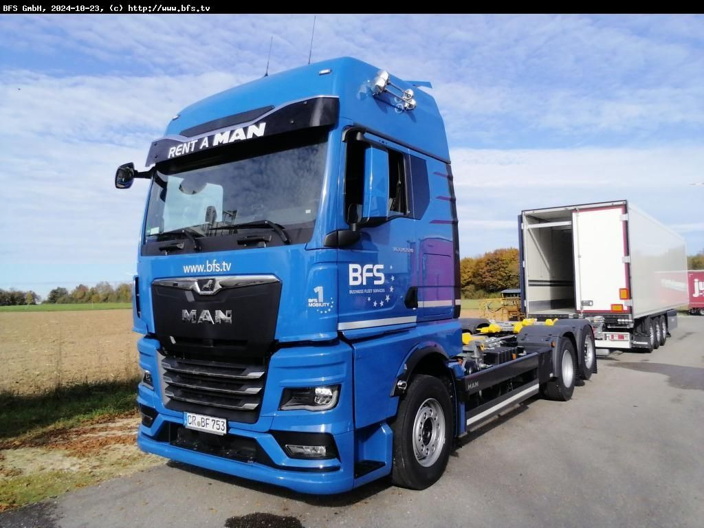 MAN TGX (TG3) 26.520 6x2-2 LL CH BDF Multi, SDG - 컨테이너 운반 장치/ 스와프 보디 트럭 : 사진 1 MAN TGX (TG3) 26.520 6x2-2 LL CH BDF Multi, SDG - 컨테이너 운반 장치/ 스와프 보디 트럭 : 사진 1