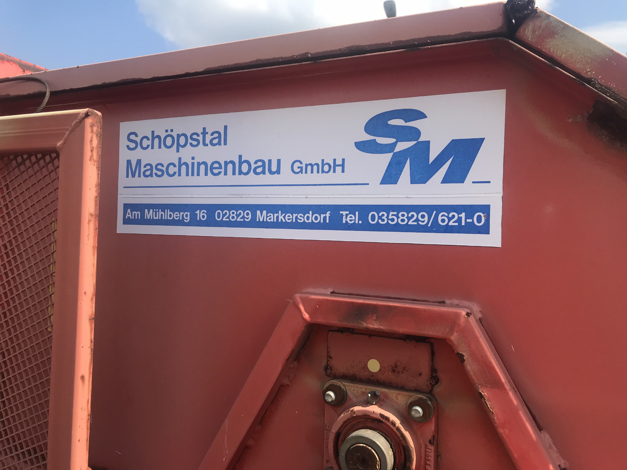 Hand-made SCHOPSTAL MASCHINEN SM - 짚 분쇄기 : 사진 5 Hand-made SCHOPSTAL MASCHINEN SM - 짚 분쇄기 : 사진 5