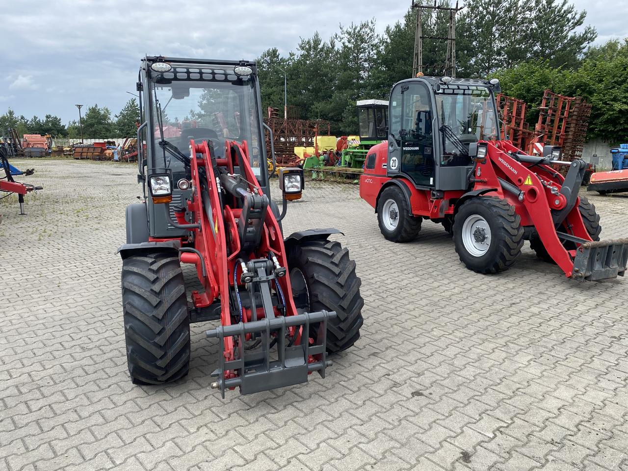 Weidemann 2070 cx LP - 휠 로더 : 사진 3 Weidemann 2070 cx LP - 휠 로더 : 사진 3