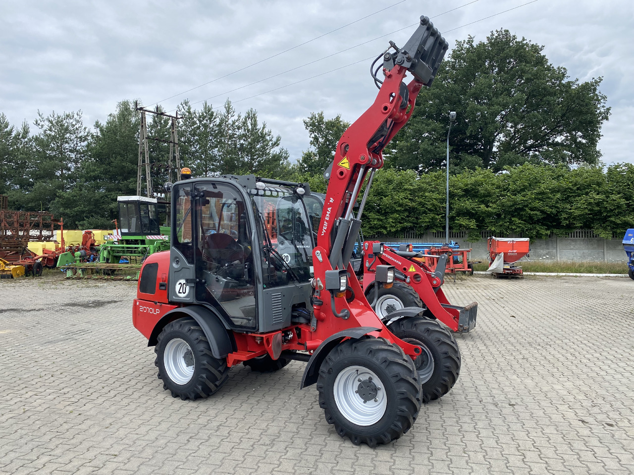 Weidemann 2070 cx LP - 휠 로더 : 사진 2 Weidemann 2070 cx LP - 휠 로더 : 사진 2