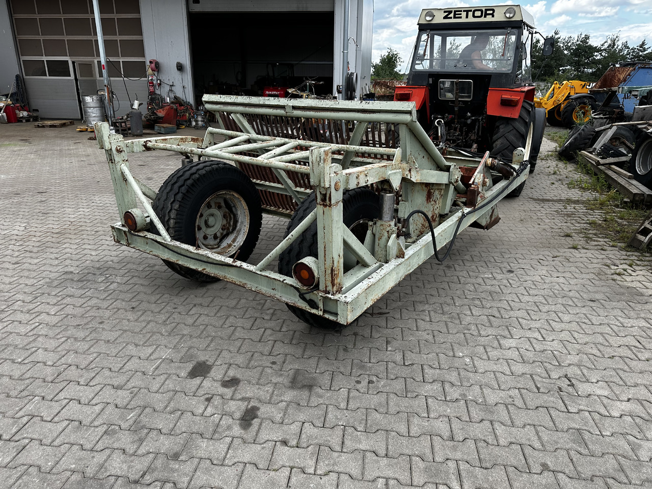 Zbieracz kamieni Fortschritt Steinsammler Steinsammelwagen - 해로 : 사진 4 Zbieracz kamieni Fortschritt Steinsammler Steinsammelwagen - 해로 : 사진 4