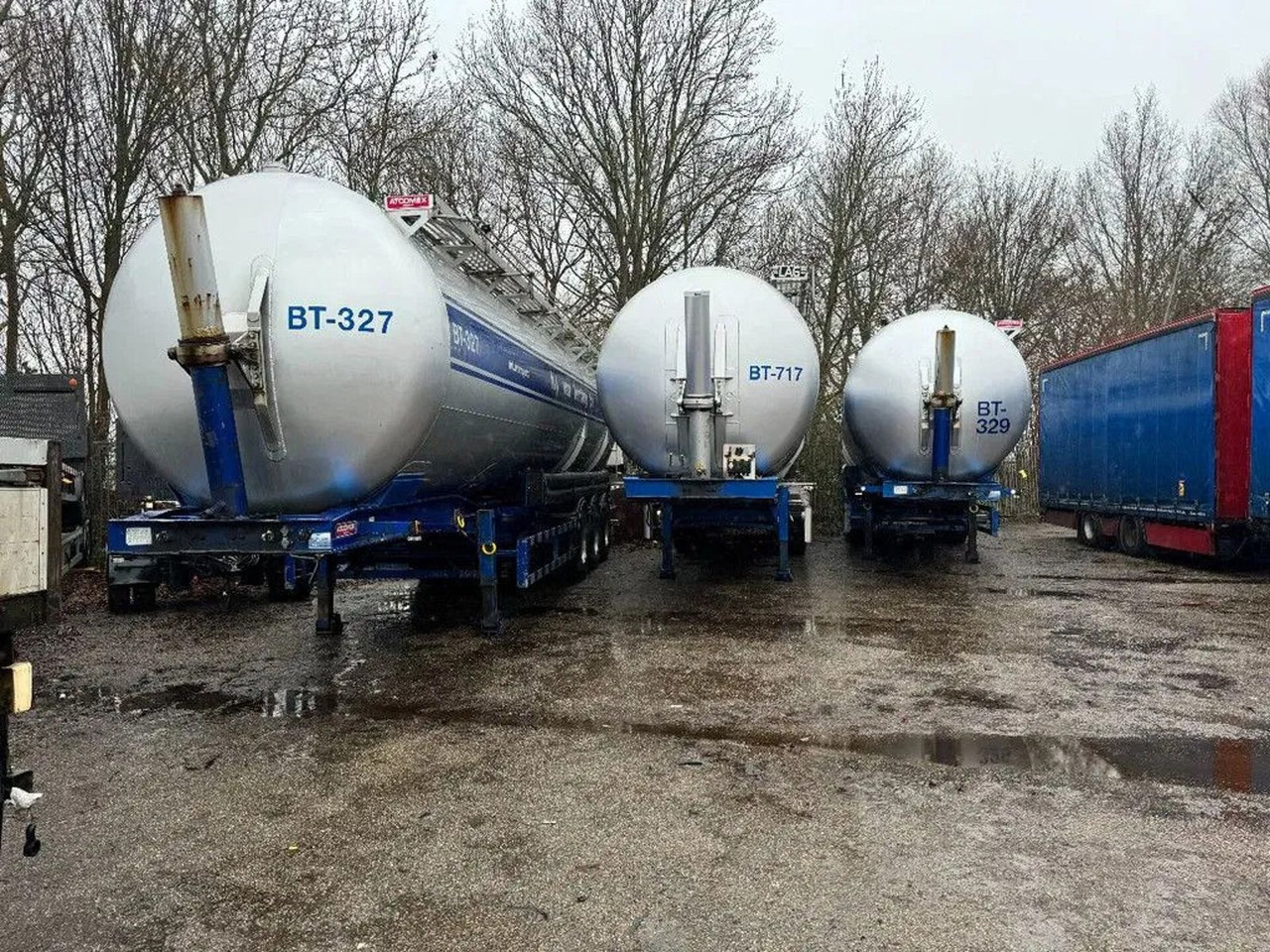 Atcomex 10 UNITS - 3 AXLE KIPPER BULK 1 COMP. 60 - 사일로 세미 트레일러 : 사진 1 Atcomex 10 UNITS - 3 AXLE KIPPER BULK 1 COMP. 60 - 사일로 세미 트레일러 : 사진 1