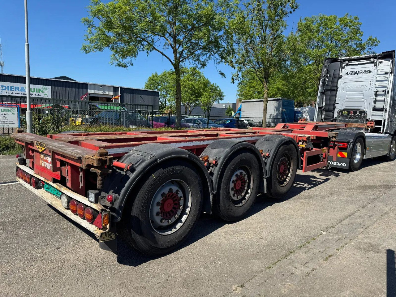 Broshuis 3 UCC-39/45 EU - 3 AXLE SAF + LIFTING AXLE - 컨테이너 운반 장치/ 스와프 보디 세미 트레일러 : 사진 2 Broshuis 3 UCC-39/45 EU - 3 AXLE SAF + LIFTING AXLE - 컨테이너 운반 장치/ 스와프 보디 세미 트레일러 : 사진 2