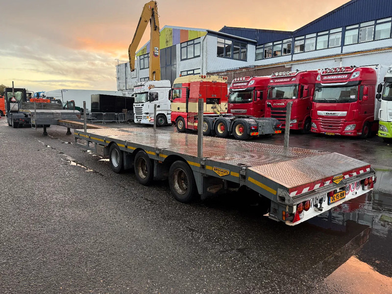 Broshuis E-2190/27 6,3 M EXTENDABLE, LAST AXLE STEERING - 저하대 세미 트레일러 : 사진 4 Broshuis E-2190/27 6,3 M EXTENDABLE, LAST AXLE STEERING - 저하대 세미 트레일러 : 사진 4