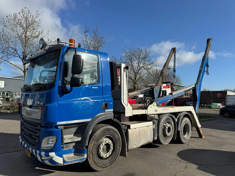 DAF CF 400 6X2 - EURO 6 + VDL P-18 + REMOTE + LIFT AXLE - 스킵 로더 트럭 : 사진 1 DAF CF 400 6X2 - EURO 6 + VDL P-18 + REMOTE + LIFT AXLE - 스킵 로더 트럭 : 사진 1