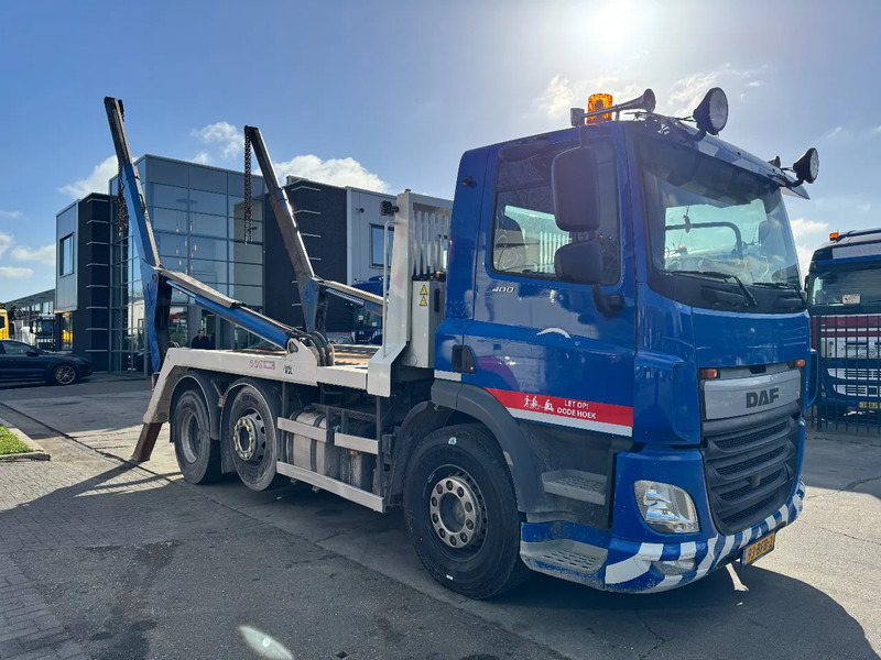 DAF CF 400 6X2 - EURO 6 + VDL P-18 + REMOTE + LIFT AXLE - 스킵 로더 트럭 : 사진 2 DAF CF 400 6X2 - EURO 6 + VDL P-18 + REMOTE + LIFT AXLE - 스킵 로더 트럭 : 사진 2