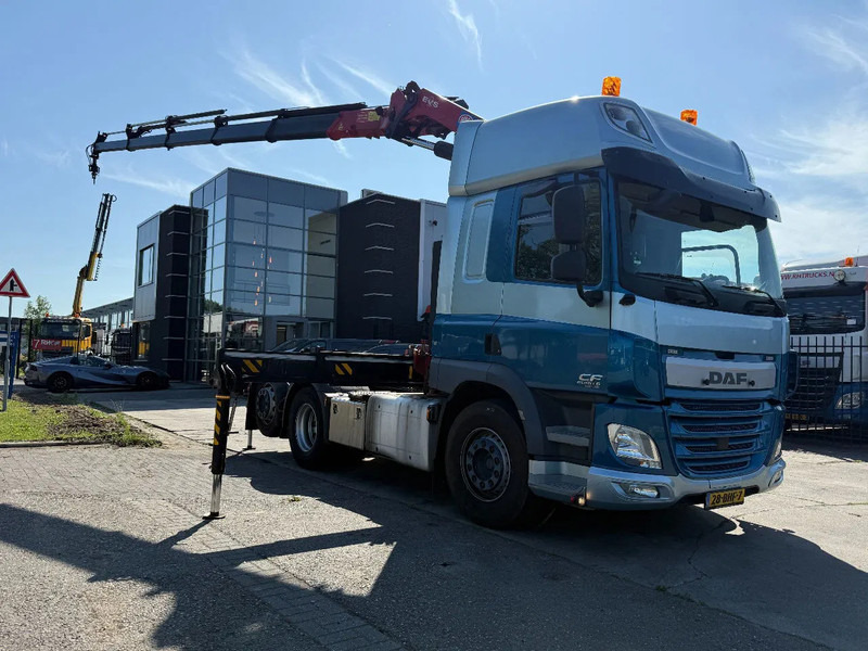 DAF CF 440 6X2 EURO 6 + HMF 3220-K5 REMOTE 5E & 6E FUNCTIE - 크레인 트럭 : 사진 2 DAF CF 440 6X2 EURO 6 + HMF 3220-K5 REMOTE 5E & 6E FUNCTIE - 크레인 트럭 : 사진 2