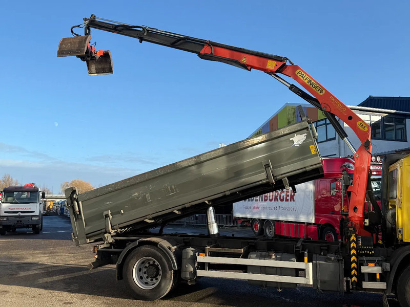 DAF CF 75.250 4X2 + PALFINGER PK10000 + 3-SIDE TIPPER 12 TON - 덤프트럭, 크레인 트럭 : 사진 4 DAF CF 75.250 4X2 + PALFINGER PK10000 + 3-SIDE TIPPER 12 TON - 덤프트럭, 크레인 트럭 : 사진 4