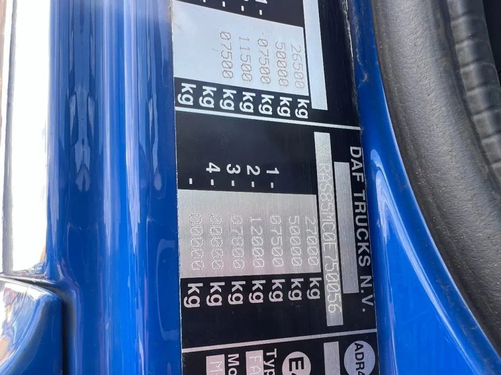 스킵 로더 트럭 DAF CF 85.360 6X2 EURO 5 : 사진 14