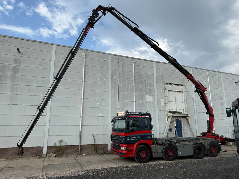 DAF CF 85.460 8X2 + YEAR 2016 HMF CRANE 2620-K4 + FLYJIB + WINCH + REMOTE - 케이블 시스템 트럭, 크레인 트럭 : 사진 5 DAF CF 85.460 8X2 + YEAR 2016 HMF CRANE 2620-K4 + FLYJIB + WINCH + REMOTE - 케이블 시스템 트럭, 크레인 트럭 : 사진 5