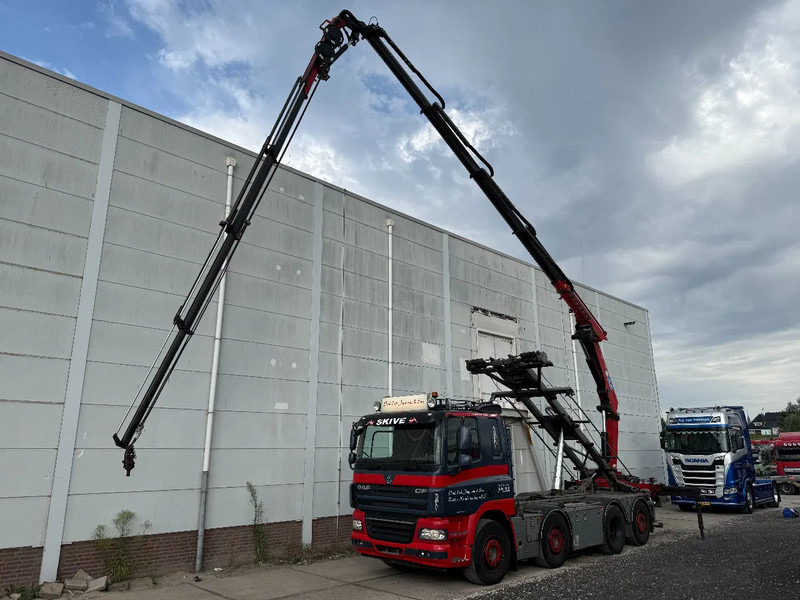 DAF CF 85.460 8X2 + YEAR 2016 HMF CRANE 2620-K4 + FLYJIB + WINCH + REMOTE - 케이블 시스템 트럭, 크레인 트럭 : 사진 1 DAF CF 85.460 8X2 + YEAR 2016 HMF CRANE 2620-K4 + FLYJIB + WINCH + REMOTE - 케이블 시스템 트럭, 크레인 트럭 : 사진 1