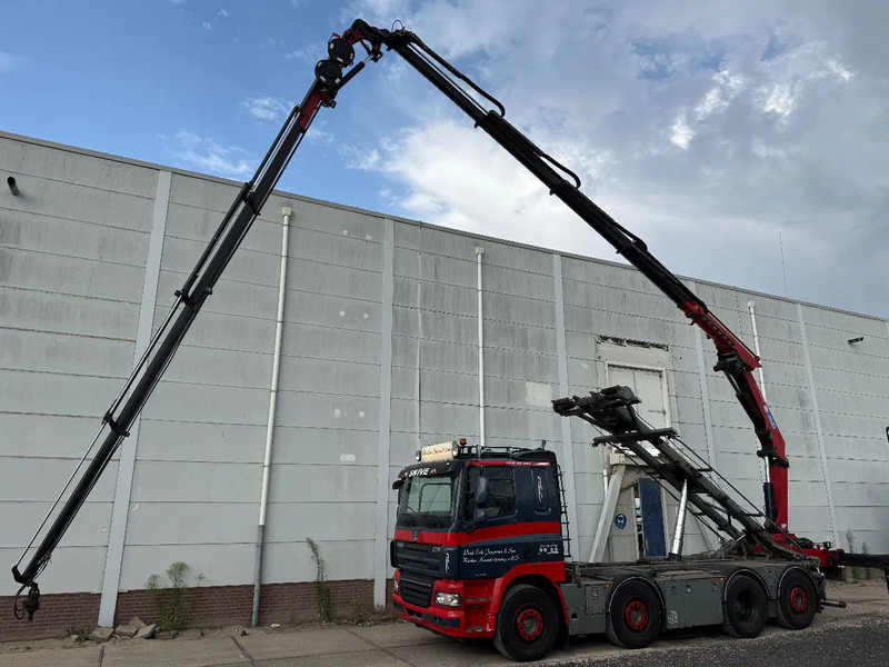 DAF CF 85.460 8X2 + YEAR 2016 HMF CRANE 2620-K4 + FLYJIB + WINCH + REMOTE - 크레인 트럭 : 사진 1 DAF CF 85.460 8X2 + YEAR 2016 HMF CRANE 2620-K4 + FLYJIB + WINCH + REMOTE - 크레인 트럭 : 사진 1