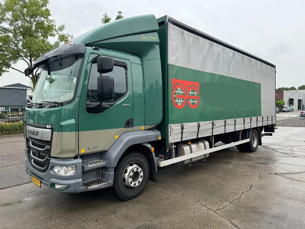 DAF LF 260 4X2 16T DHOLLANDIA LOAD LIFT + TÜV TILL 0 - 커튼사이더 트럭 : 사진 1 DAF LF 260 4X2 16T DHOLLANDIA LOAD LIFT + TÜV TILL 0 - 커튼사이더 트럭 : 사진 1