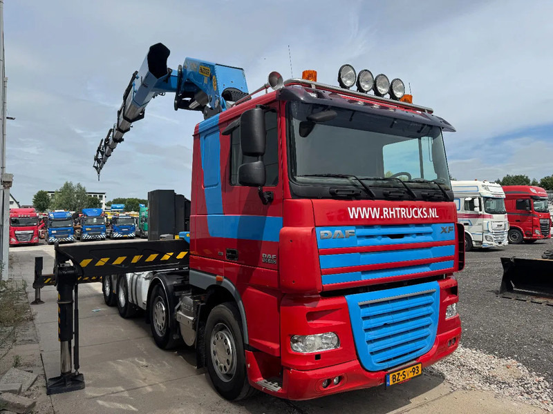 DAF XF 105.460 8X4 PALFINGER PK78002+ REMOTE CONTROL HUB REDUCTION TÜV TILL 03-2026 - 크레인 트럭 : 사진 2 DAF XF 105.460 8X4 PALFINGER PK78002+ REMOTE CONTROL HUB REDUCTION TÜV TILL 03-2026 - 크레인 트럭 : 사진 2