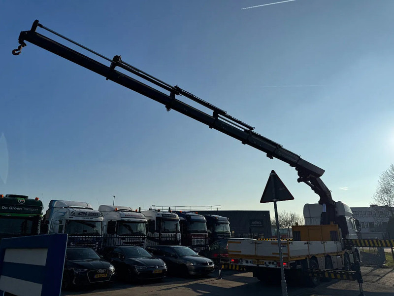 DAF XF 460 8X2 - EURO 6 + HIAB 855 EP-6 + REMOTE + STEERING AXLE - 드롭사이드/ 플랫베드 트럭, 크레인 트럭 : 사진 3 DAF XF 460 8X2 - EURO 6 + HIAB 855 EP-6 + REMOTE + STEERING AXLE - 드롭사이드/ 플랫베드 트럭, 크레인 트럭 : 사진 3