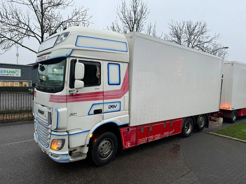 박스 트럭 DAF XF 510 6X2 + KELBERG HANGER EURO 6 ZEPRO + REMOTE RETARDER : 사진 19