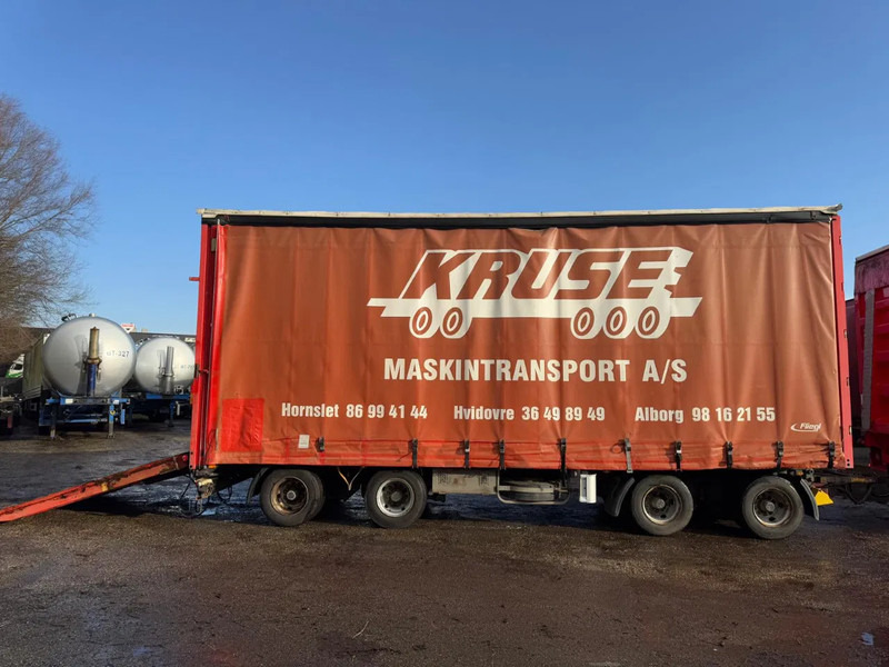 Fliegl VPS 320 HYDRAULIC RAMP 3,15 M 4X BPW AXLE UOPLYST - 커튼사이더 트레일러 : 사진 5 Fliegl VPS 320 HYDRAULIC RAMP 3,15 M 4X BPW AXLE UOPLYST - 커튼사이더 트레일러 : 사진 5