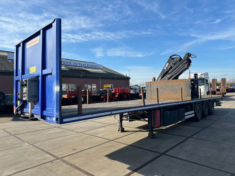 Fruehauf MET HIAB 122E-3 REMOTE CONTROLE, 2014 - 드롭사이드/ 플랫베드 세미 트레일러 : 사진 5 Fruehauf MET HIAB 122E-3 REMOTE CONTROLE, 2014 - 드롭사이드/ 플랫베드 세미 트레일러 : 사진 5