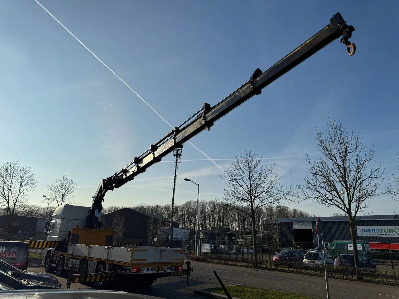 Ginaf G6 4140 CF 8X2 - EURO 6 + HIAB 855 EP-6 + REMOTE - 크레인 트럭, 드롭사이드/ 플랫베드 트럭 : 사진 4 Ginaf G6 4140 CF 8X2 - EURO 6 + HIAB 855 EP-6 + REMOTE - 크레인 트럭, 드롭사이드/ 플랫베드 트럭 : 사진 4