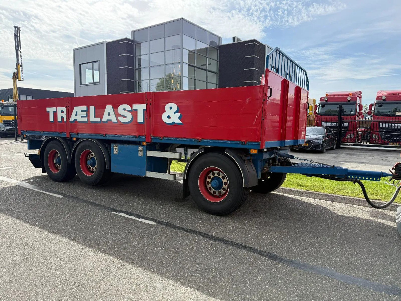 HFR 3X BPW AXLE - 드롭사이드/ 플랫베드 트레일러 : 사진 2 HFR 3X BPW AXLE - 드롭사이드/ 플랫베드 트레일러 : 사진 2