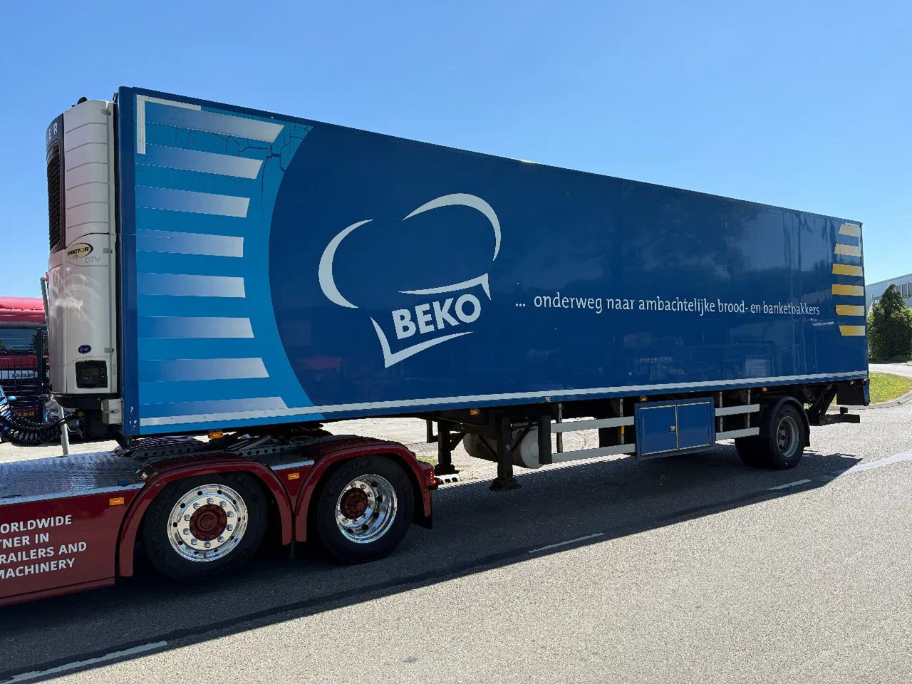 HRD 1 AS - BPW + CARRIER VECTOR 1550 + LOADLIFT 2000 - 냉동 세미 트레일러 : 사진 1 HRD 1 AS - BPW + CARRIER VECTOR 1550 + LOADLIFT 2000 - 냉동 세미 트레일러 : 사진 1