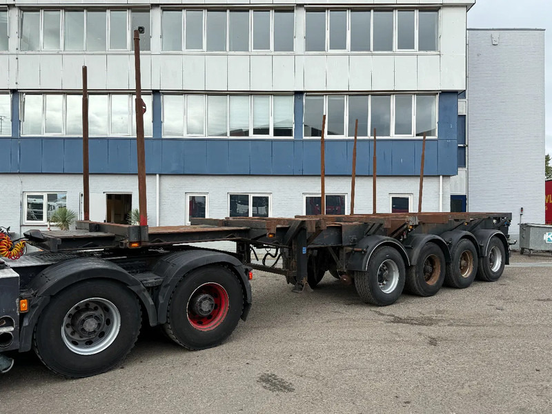 KEL-BERG 4 AXLE - BPW - EXTENDABLE - HOLZ/WOOD/HOUT - 목재 세미 트레일러 : 사진 1 KEL-BERG 4 AXLE - BPW - EXTENDABLE - HOLZ/WOOD/HOUT - 목재 세미 트레일러 : 사진 1