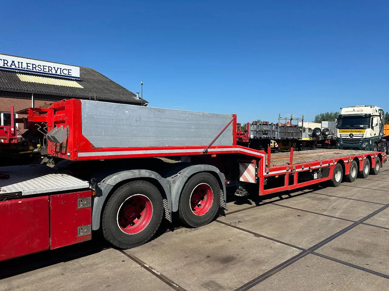 Kässbohrer 4 AXLE LAST 2 STEERING, EXTENDABLE - 저하대 세미 트레일러 : 사진 1 Kässbohrer 4 AXLE LAST 2 STEERING, EXTENDABLE - 저하대 세미 트레일러 : 사진 1