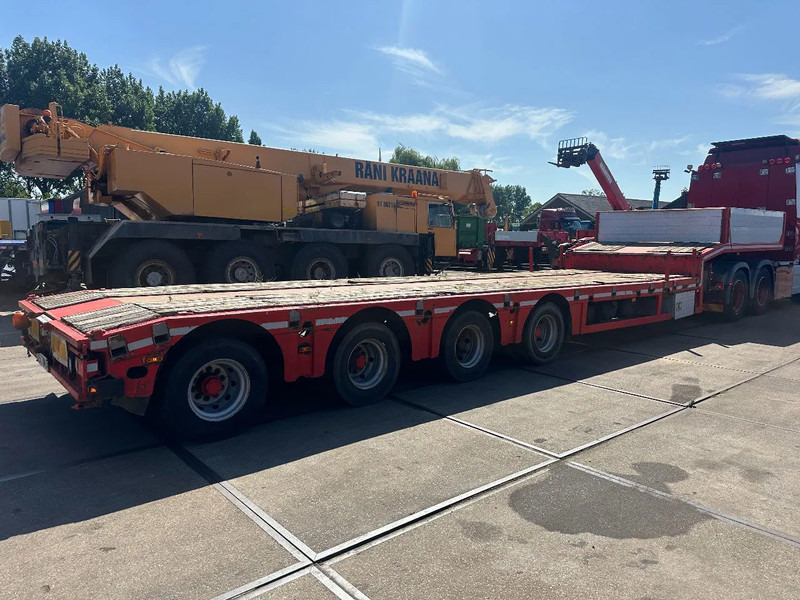 Kässbohrer 4 AXLE LAST 2 STEERING, EXTENDABLE - 저하대 세미 트레일러 : 사진 4 Kässbohrer 4 AXLE LAST 2 STEERING, EXTENDABLE - 저하대 세미 트레일러 : 사진 4
