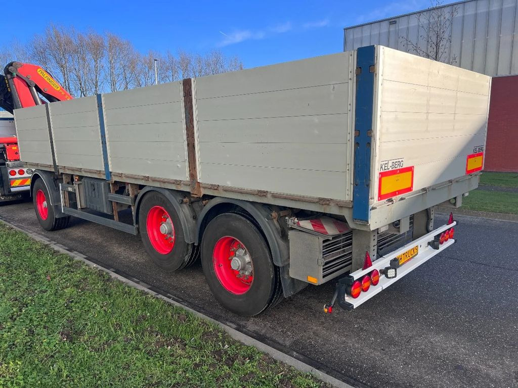 Kel-Berg 3 AXLE - OPEN BOX 7,55 METER + LIFTING AXLE - 드롭사이드/ 플랫베드 트레일러 : 사진 5 Kel-Berg 3 AXLE - OPEN BOX 7,55 METER + LIFTING AXLE - 드롭사이드/ 플랫베드 트레일러 : 사진 5