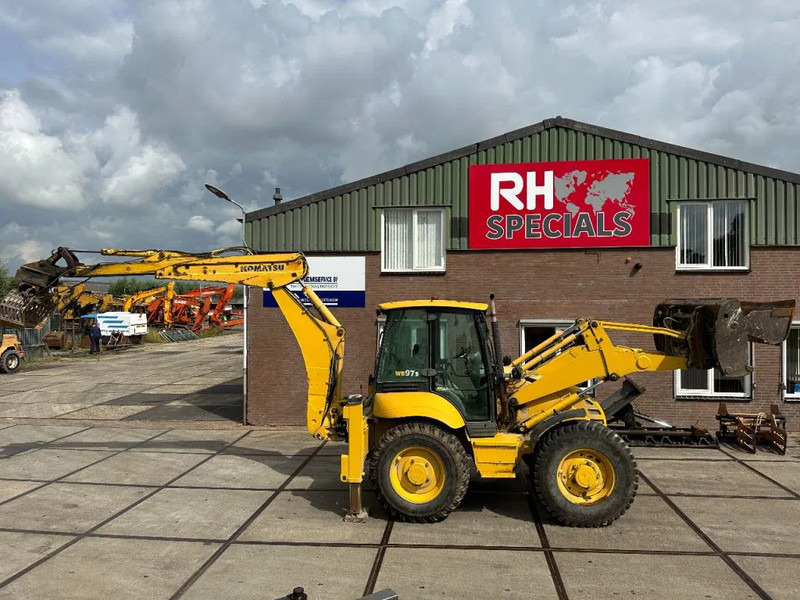 Komatsu WB97S-5E0 - 백호 로더 : 사진 1 Komatsu WB97S-5E0 - 백호 로더 : 사진 1