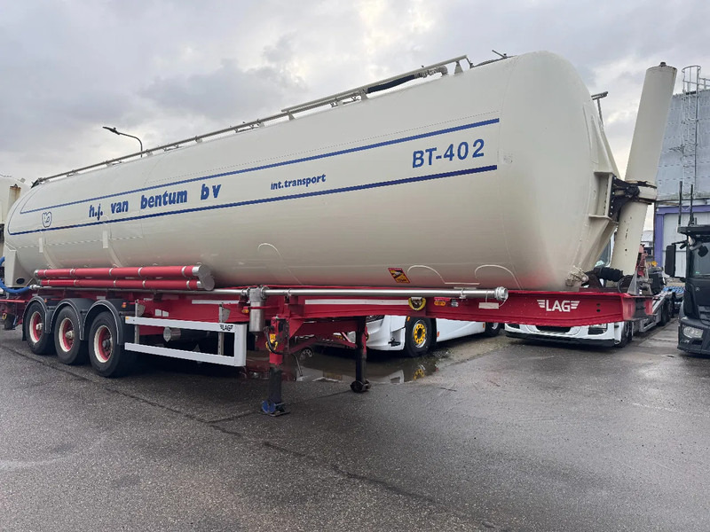 LAG O-3-39 - 61.000 LITER - TIPPER BULK - 3 AXLE - BPW - 유조 세미 트레일러 : 사진 3 LAG O-3-39 - 61.000 LITER - TIPPER BULK - 3 AXLE - BPW - 유조 세미 트레일러 : 사진 3