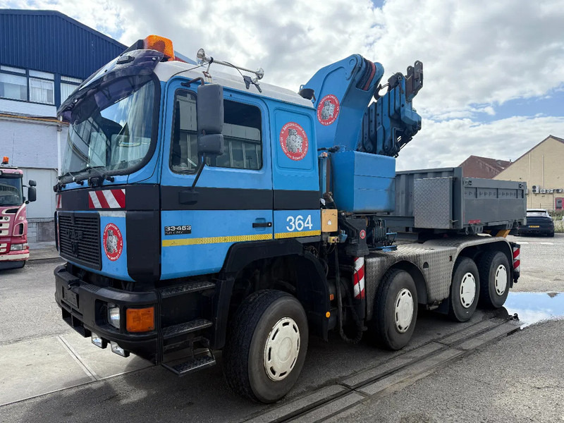 MAN 33.463 33-463 8x4 met 62 effer kraan 6x uitschuifbaar - 트랙터 유닛 : 사진 4 MAN 33.463 33-463 8x4 met 62 effer kraan 6x uitschuifbaar - 트랙터 유닛 : 사진 4