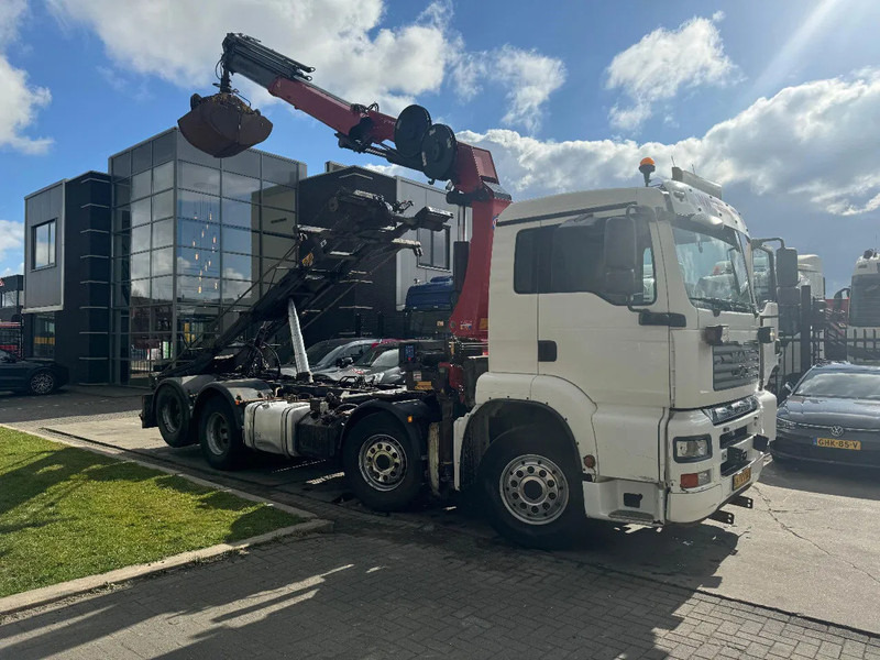 MAN TGA 35.440 8X2 - EURO 4 + HMF 2620K-RC 2018! + REMOTE + HYDRAUTO CABLE LIFT + LIFTING AXLE - 크레인 트럭 : 사진 4 MAN TGA 35.440 8X2 - EURO 4 + HMF 2620K-RC 2018! + REMOTE + HYDRAUTO CABLE LIFT + LIFTING AXLE - 크레인 트럭 : 사진 4
