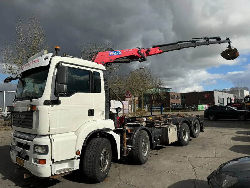 MAN TGA 35.440 8X2 - EURO 4 + HMF 2620K-RC 2018! + REMOTE + HYDRAUTO CABLE LIFT + LIFTING AXLE - 크레인 트럭 : 사진 2 MAN TGA 35.440 8X2 - EURO 4 + HMF 2620K-RC 2018! + REMOTE + HYDRAUTO CABLE LIFT + LIFTING AXLE - 크레인 트럭 : 사진 2