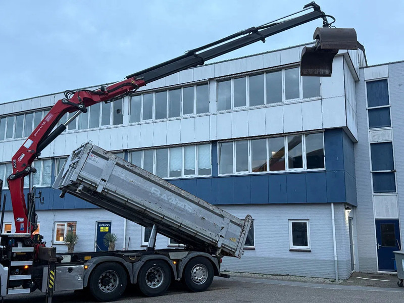 MAN TGS 35.480 8X4 + HMF 2420-K3 REMOTE + TIPPER - 크레인 트럭 : 사진 3 MAN TGS 35.480 8X4 + HMF 2420-K3 REMOTE + TIPPER - 크레인 트럭 : 사진 3