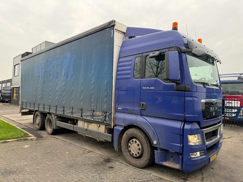 MAN TGX 26.400 6X2 - EURO 4 + LIFT + STEERING AXLE - 커튼사이더 트럭 : 사진 3 MAN TGX 26.400 6X2 - EURO 4 + LIFT + STEERING AXLE - 커튼사이더 트럭 : 사진 3